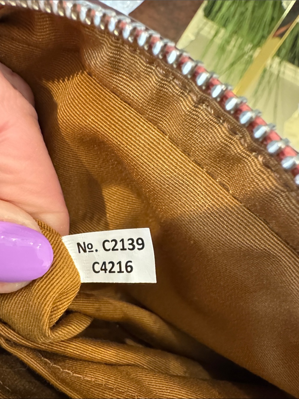 Coach White Leather Crossbody with Pink and Orange Popsicle Print - Picture 9 of 10